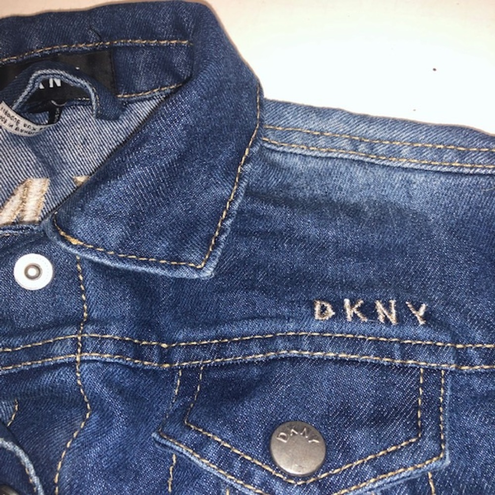 Ladies DKNY denim jacket size small